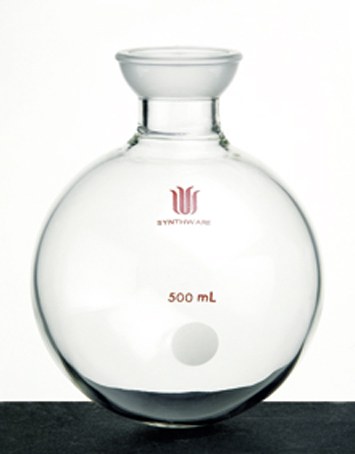 球磨口单口圆底球瓶 厚壁高强度 球磨口：35/20 250ml - 欣维尔