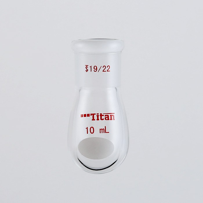 厚壁茄型瓶 高强度，磨口：19/22，10ml 特优级 爆款