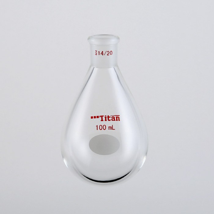 厚壁茄型瓶 高强度，磨口：14/20，100ml 特优级