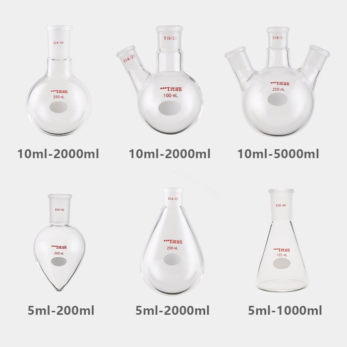 厚壁茄型瓶 高强度，磨口：29/42，1000ml 特优级 - ACESUN艾斯琳