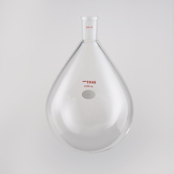 厚壁茄型瓶 高强度，磨口：24/40，2000ml 特优级 爆款