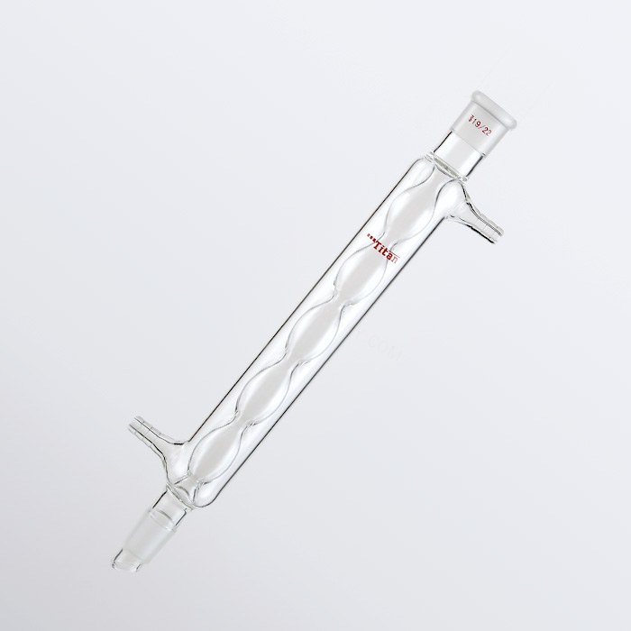 球型冷凝器 磨口：19/22，有效长度：200mm，小咀外径：8mm 特优级 爆款