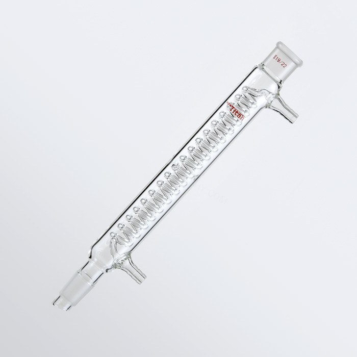 蛇型冷凝器 磨口:19/22,有效长度:200mm,小咀外径:8mm 特优级 - ACESUN艾斯琳