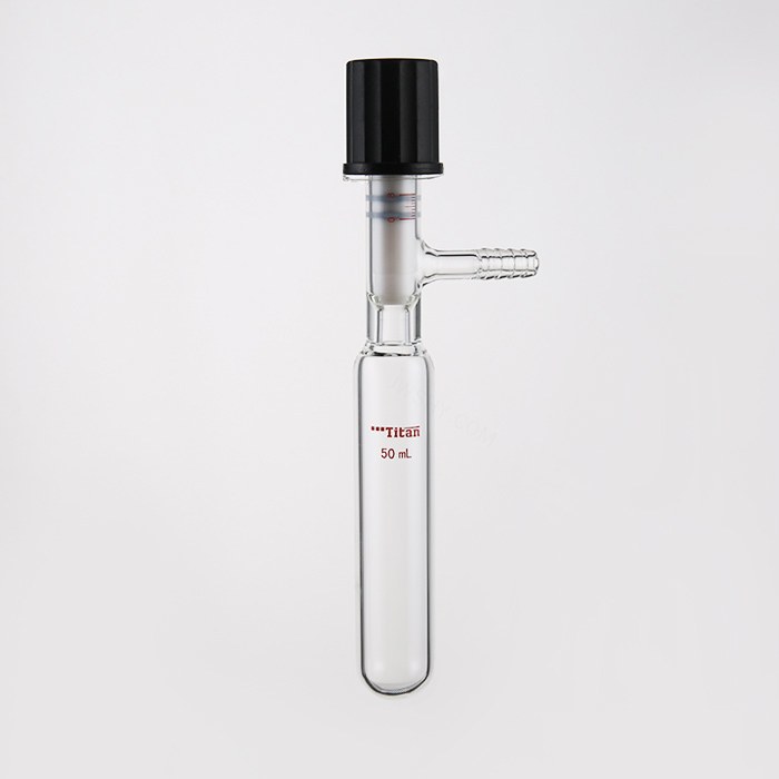 厚壁溶剂储存瓶(SCHLENK) 外径&times;长度：28&times;140mm，高真空阀：0-8mm，50ml …