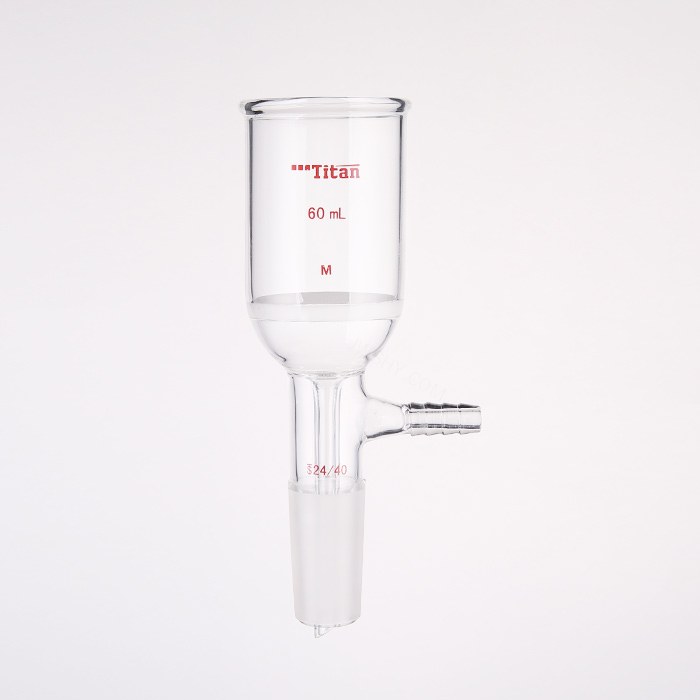 具磨口砂芯布什漏斗 60ml，磨口：24/40，G3砂板 特优级 爆款 - ACESUN艾斯琳