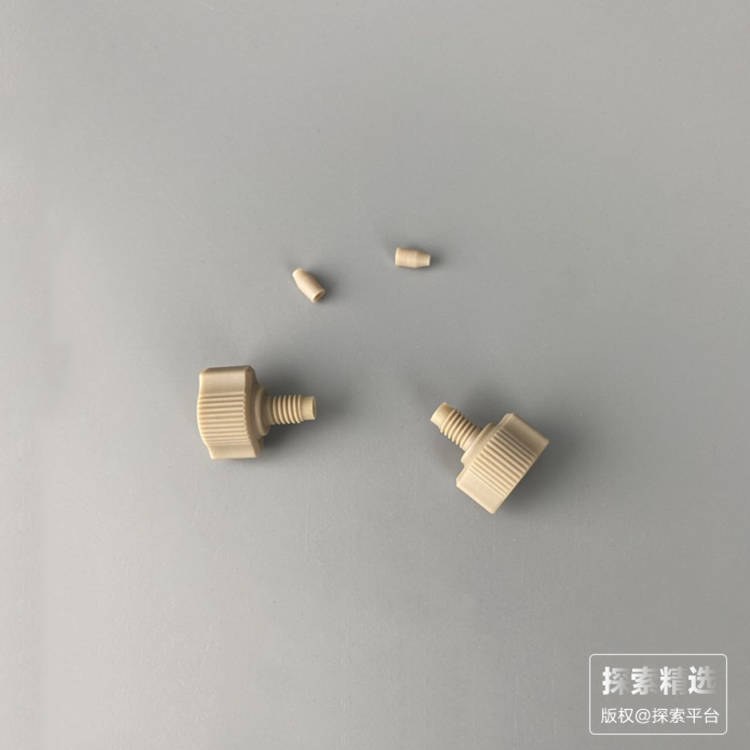 PEEK分体接头 10-32 带F-142X刃环 用于1/16&rdquo;OD 管