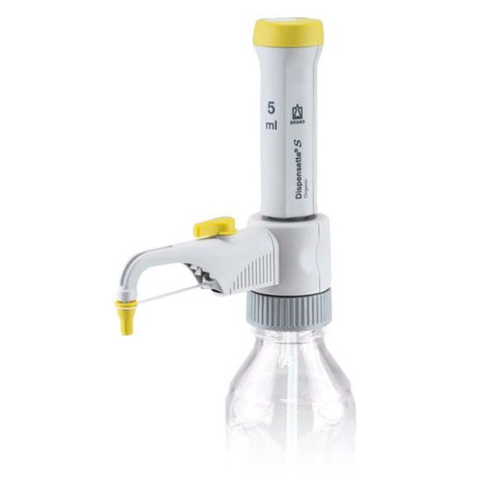 瓶口分液器 Dispensette S Organic 有机型 固定量程 DE-M 标志 5 ml 带回流阀