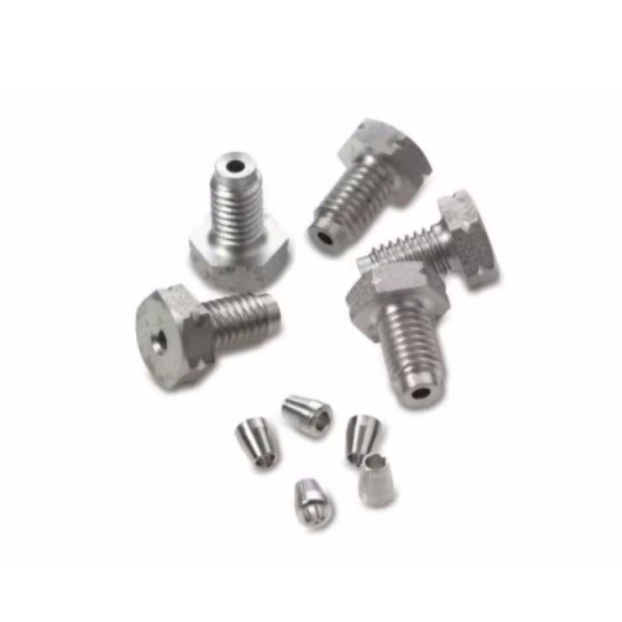 【配件】金属锥箍和螺丝 Compression Screws and Ferrules, 5/pk - Waters/沃特世