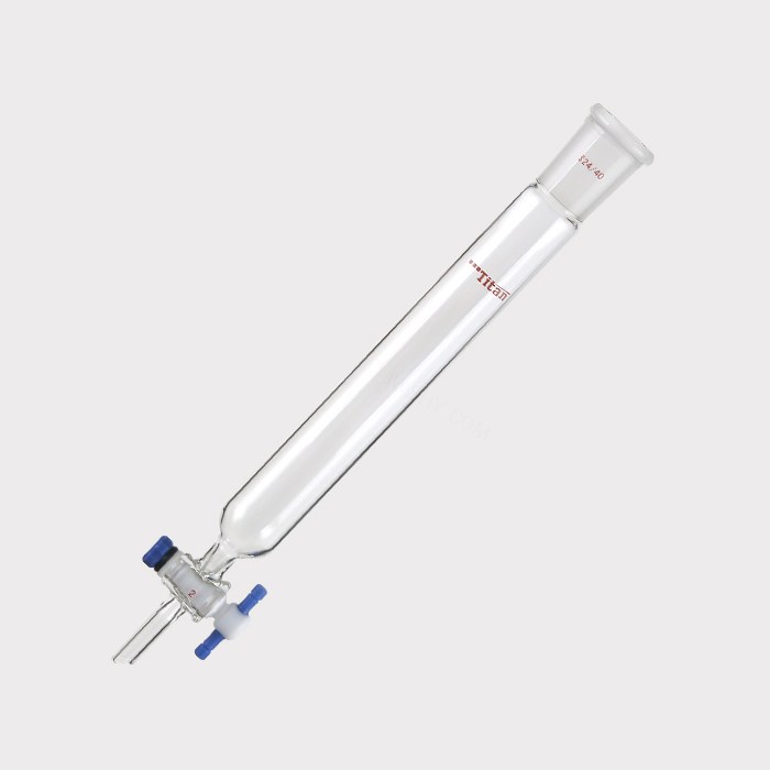 闪式层析柱 外径：32mm，有效长度：203mm，四氟节门孔径：2mm，24/40 特优级