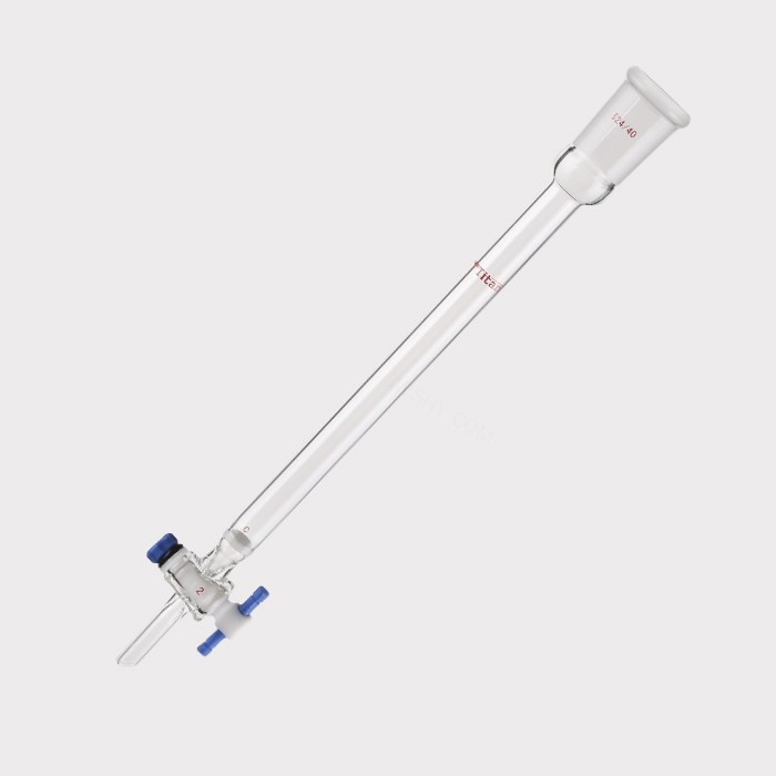 具砂板闪式层析柱 G2砂板，外径：17mm，有效长度：203mm，四氟节门孔径：2mm，24/40 特优级