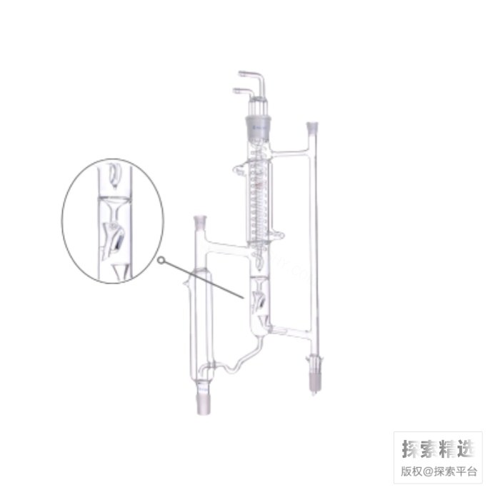 玻璃精馏塔头 5225 磨口24# - 玖梧精选