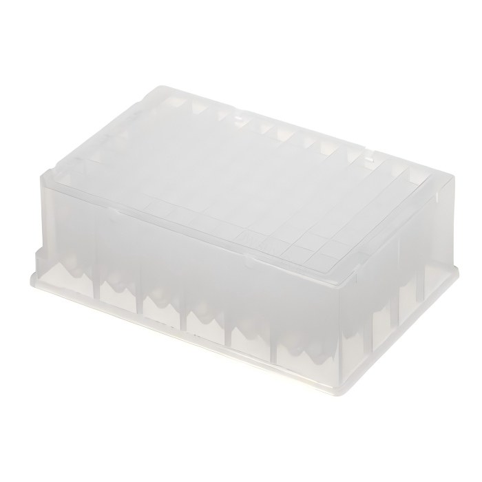 Abgene&trade; 96 孔 2.2mL 聚丙烯深孔储存板,方形孔
