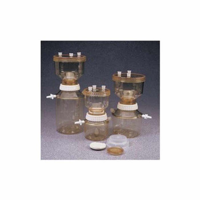 LPE 带有接收器的过滤器架,聚砜,上室容量500ml,接收室容量1000ml,包括侧臂在内总宽度134mm,接收器直径