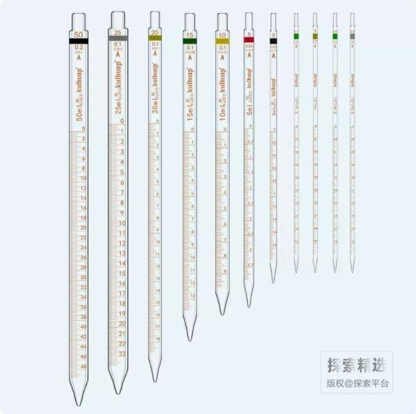 环标刻度吸管 A级 5ml 分度值0.05ml