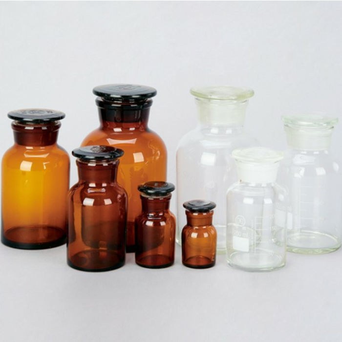 广口试剂瓶 棕色 125ml - AS-ONE/亚速旺