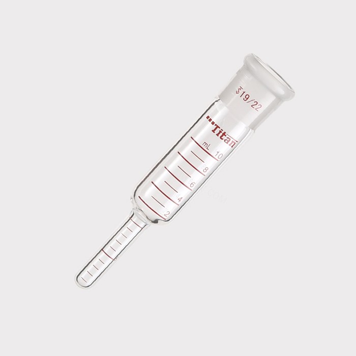 带刻度浓缩管 磨口：19/22， 10ml 特优级 爆款 - ACESUN艾斯琳