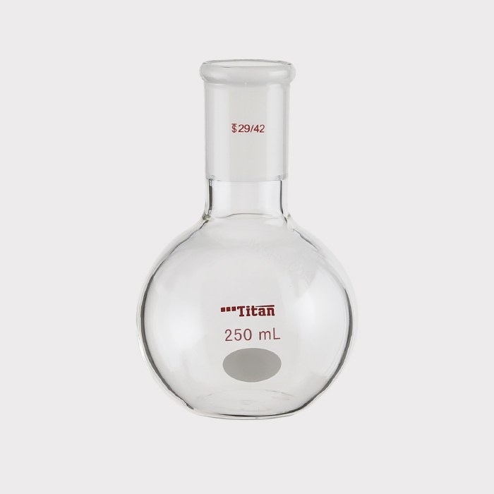 平底烧瓶 磨口:29/42,250ml 特优级