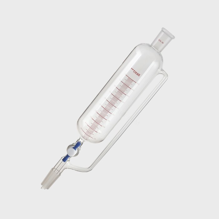 带刻度恒压滴液漏斗 四氟节门，磨口：24/40，500ml 特优级 爆款