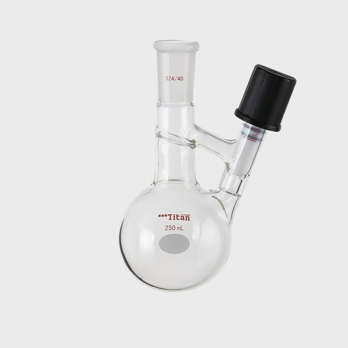 溶剂存储转移球瓶 磨口：24/40，高真空阀：0-8mm，250ml 特优级