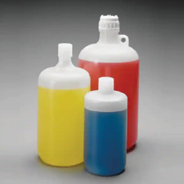 LPE 大窄口瓶 低密度聚乙烯 自然色 聚丙烯螺旋盖 8L - Nalgene/耐洁