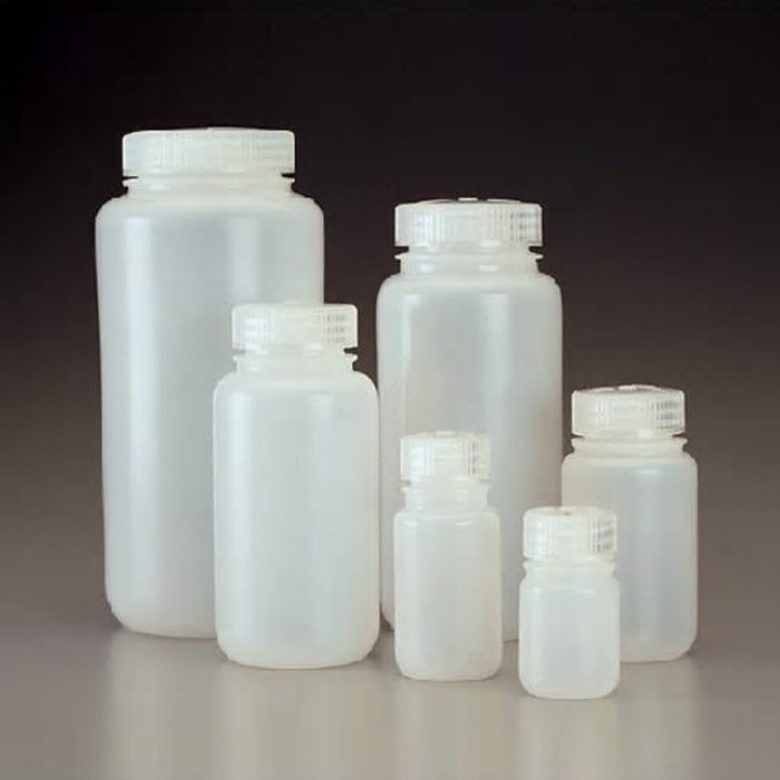 LPE 广口圆底瓶 HDPE PP盖  125ml 自然色 爆款 - Nalgene/耐洁