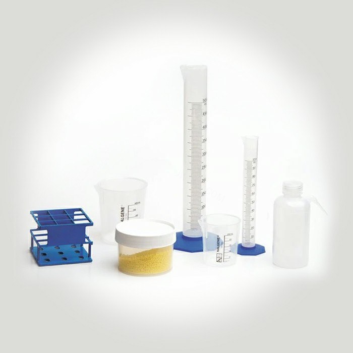 [LPE] Nalgene实验室超值套装，包含6个直身罐、4个洗瓶、4个量筒、5个烧杯和1个离心管架子 - Nalgene/耐洁