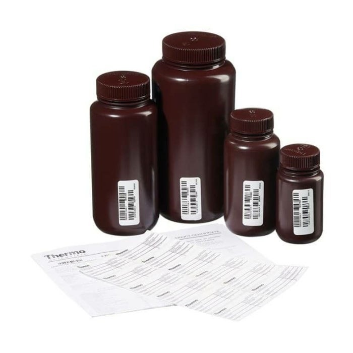 LPE I-Chem Nalgene 500ml 琥珀色广口瓶 HDPE PP盖 已认证