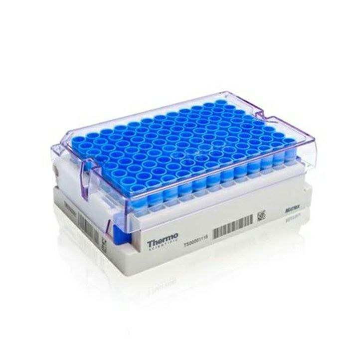 LPE Matrix 0.5 mL 2D，聚丙烯，V形底螺旋盖管不带盖，无菌，冻存盒带编码