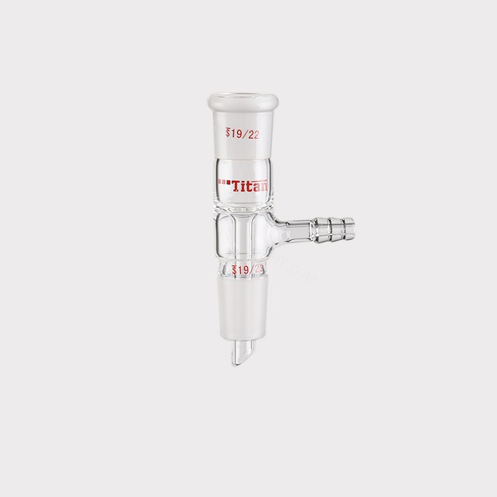 抽滤接头 磨口19/22，小咀外径：8mm 特优级 - ACESUN艾斯琳