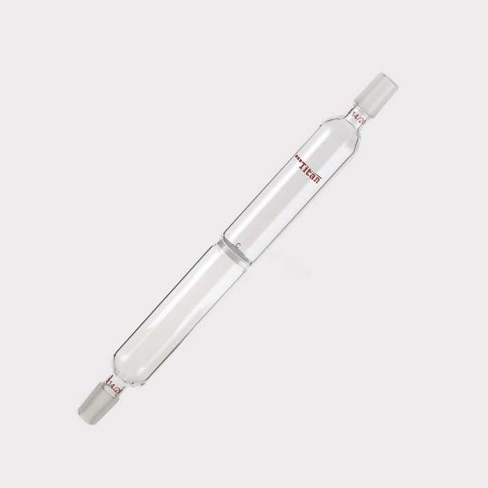具砂板过滤管 磨口：14/20，G2砂板，砂板直径：20mm 特优级