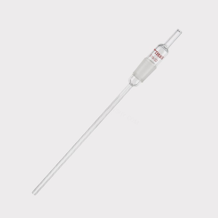 通气管 磨口：19/22，管径：6mm，磨口以下长度：200mm 特优级