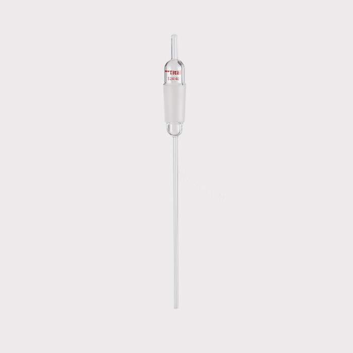 通气管 磨口：24/40，管径：6mm，磨口以下长度：200mm 特优级