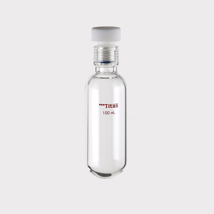 厚壁耐压瓶 100ml ，15#螺口，瓶身外径&times;螺口以下长度：46&times;110mm 特优级