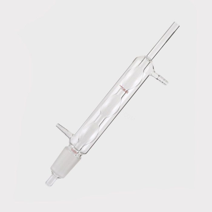 球型冷凝器（索氏脂肪提取器配套），冷凝部分长度：200mm，磨口：34/45 特优级