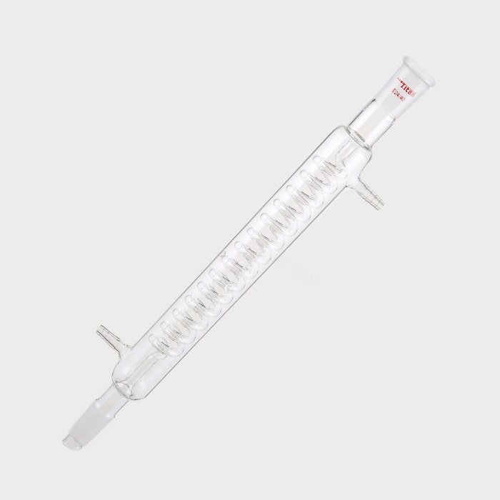 格氏蛇型冷凝器 磨口：24/40，有效长度：300mm，小咀外径：10mm 特优级