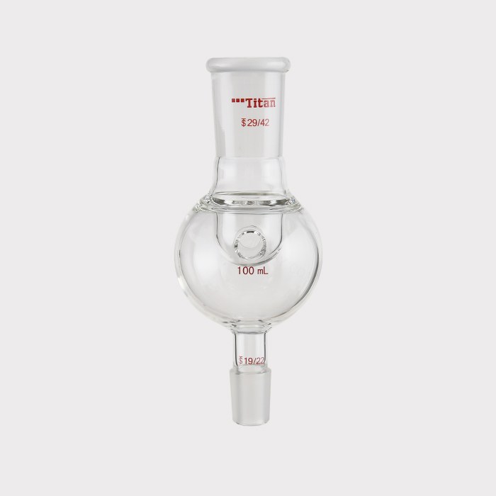 防泡沫球 上磨口：29/42，下磨口：19/22，100ml 特优级