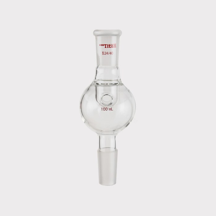 防泡沫球 上磨口：24/40，下磨口：24/40，100ml  特优级 - ACESUN艾斯琳