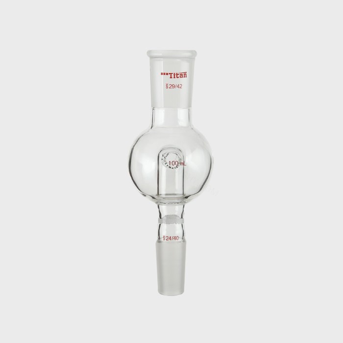 具砂板防溅球 G1砂板，上磨口：29/42，下磨口：24/40，100ml 特优级 - ACESUN艾斯琳