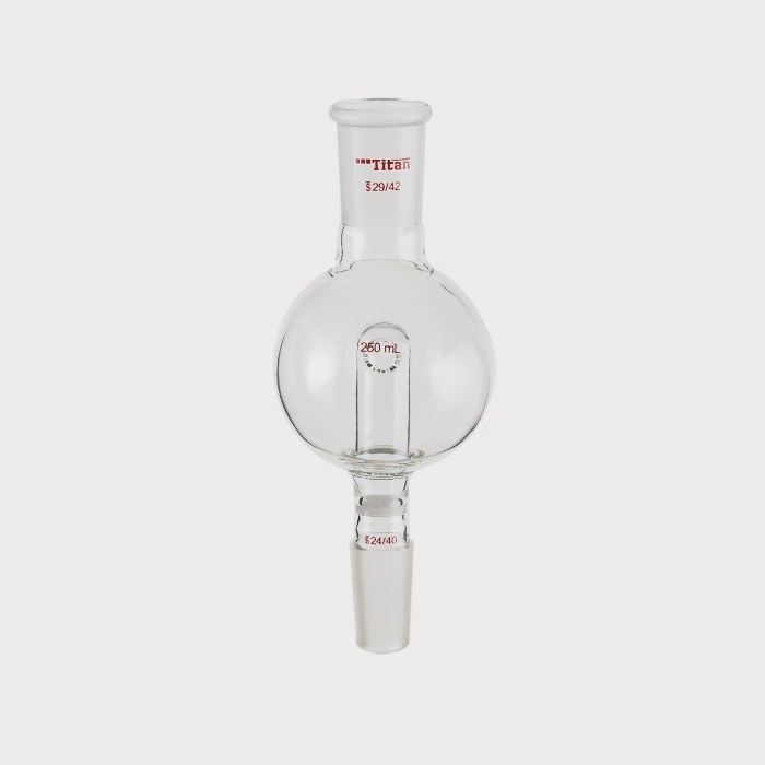 具砂板防溅球 G1砂板,上磨口:29/42,下磨口:24/40,250ml 特优级 - ACESUN艾斯琳