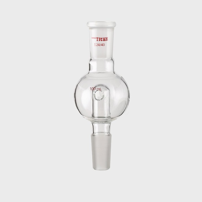 具回流孔防溅球 上磨口：24/40，下磨口：24/40，100ml  特优级 - ACESUN艾斯琳