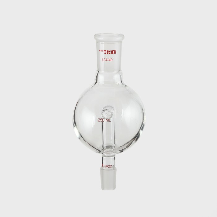 具回流孔防溅球 上磨口：24/40，下磨口：19/22，250ml  特优级 - ACESUN艾斯琳