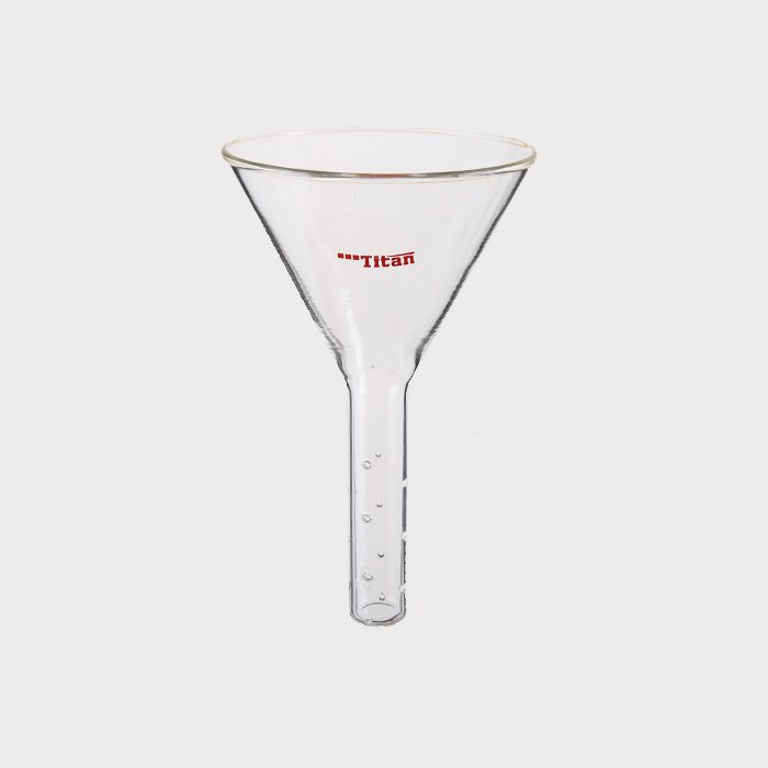 具小孔加液漏斗 上口外径：90mm 下管外径&times;长度：19&times;100mm，适用磨口：24/40或35…