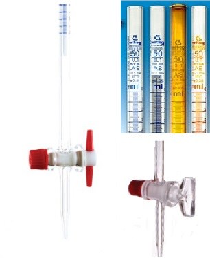 棕色滴定管AS级 玻璃活塞 10ml