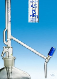 自动滴定管AS级 TF活塞10ml 无球瓶 - Witeg