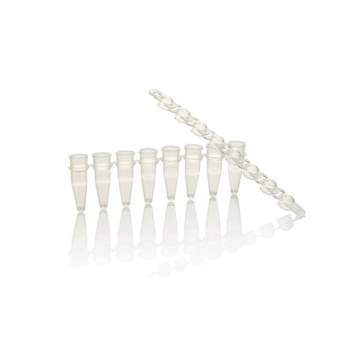 8联PCR管 含盖 无 RNase 0.2ml 透明