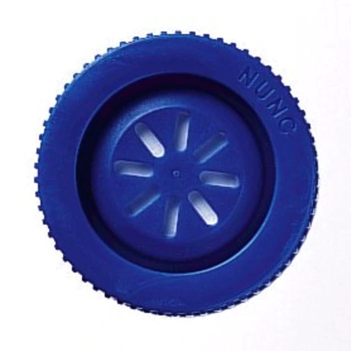 CCP过滤盖 25cm2直径培养瓶 无菌 HDPE 蓝色