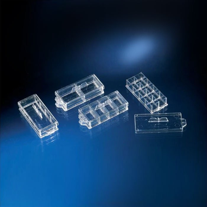CCPLAB-TekTMⅡ，腔室盖玻片，1.5硼酸硅玻璃，通过CE认证，已灭菌，孔数，1