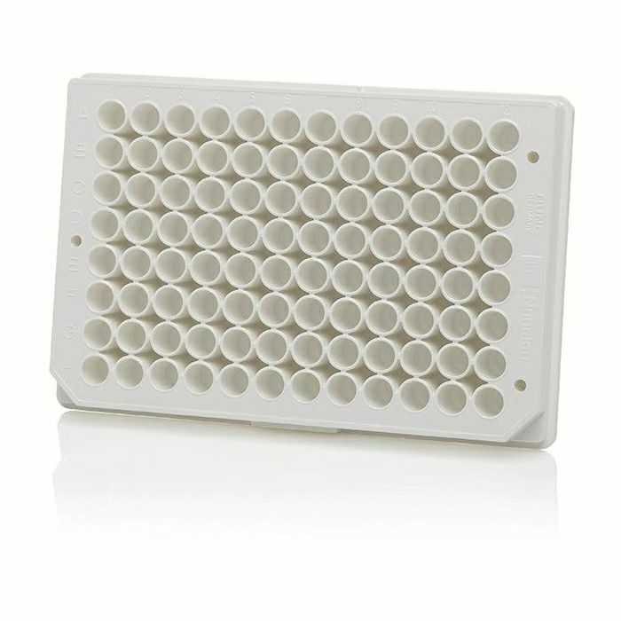 CCPNunc F96 MicroWellTM微孔板,聚苯乙烯,外部尺寸128×86mm,颜色,白色,数量每包/每箱,10/180,表面,未经处理 - Nunc