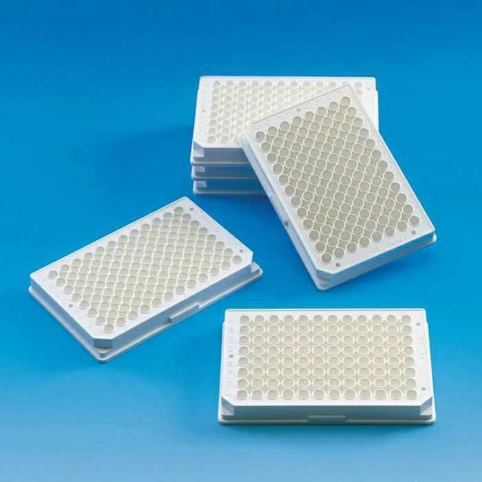 CCPNunc F96 MicroWellTM微孔板,聚苯乙烯，外部尺寸128×86mm，颜色，黑色，数量每包/每箱，10/160，表面，未经处理 - Nunc