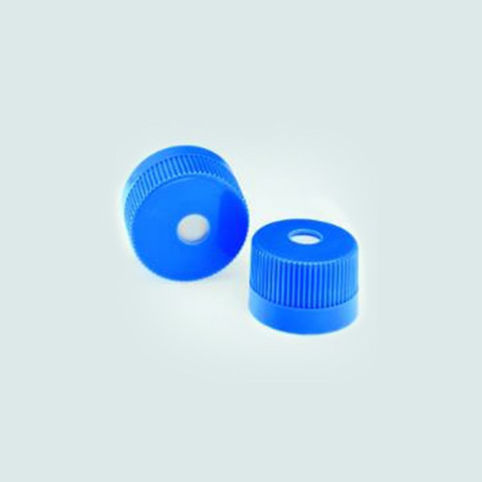 CCP一次性无菌锥形瓶的通气盖 蓝色高密度聚乙烯 PTFE滤膜 盖尺寸38-430 适配125/250ml培养瓶